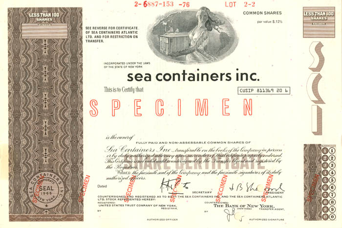 Sea Containers Inc.
